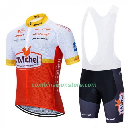 Combinaison Cycliste + Cuissard à Bretelles 2020 St. Michel-Auber93 N001